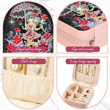 Load image into Gallery viewer, PU Special Shaped Fairy Diamond Painting DIY Jewellery Box for Rings Bracelets