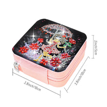 Load image into Gallery viewer, PU Special Shaped Fairy Diamond Painting DIY Jewellery Box for Rings Bracelets