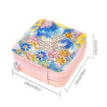 Load image into Gallery viewer, PU Special Shaped Cat Diamond Painting DIY Jewellery Box for Rings Bracelets
