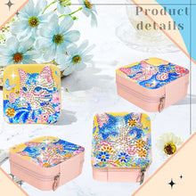 Load image into Gallery viewer, PU Special Shaped Cat Diamond Painting DIY Jewellery Box for Rings Bracelets
