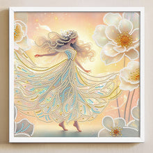Load image into Gallery viewer, Diamond Painting - Partial Crystal - Crystal Princess gold (30*30CM)