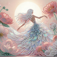 Load image into Gallery viewer, Diamond Painting - Partial Crystal - Crystal Princess red (30*30CM)