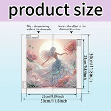 Load image into Gallery viewer, Diamond Painting - Partial Crystal - Crystal Princess red (30*30CM)