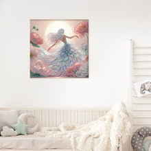 Load image into Gallery viewer, Diamond Painting - Partial Crystal - Crystal Princess red (30*30CM)