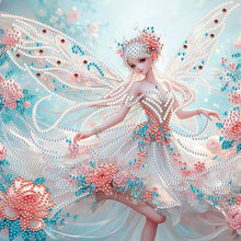 Load image into Gallery viewer, Diamond Painting - Partial Crystal - Crystal Princess flower fairy (30*30CM)
