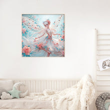 Load image into Gallery viewer, Diamond Painting - Partial Crystal - Crystal Princess flower fairy (30*30CM)