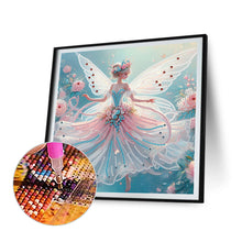 Load image into Gallery viewer, Diamond Painting - Partial Crystal - Crystal Princess rose flower essence Spirit (30*30CM)