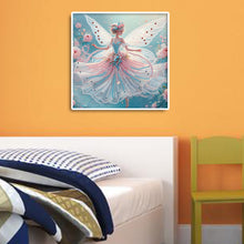 Load image into Gallery viewer, Diamond Painting - Partial Crystal - Crystal Princess rose flower essence Spirit (30*30CM)