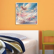 Load image into Gallery viewer, Diamond Painting - Partial Crystal - Dream Crystal Princess Wing Girl (30*30CM)