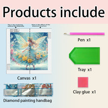 Load image into Gallery viewer, Diamond Painting - Partial Crystal - Dream Crystal Princess Yellow Flower Spirit Array (30*30CM)