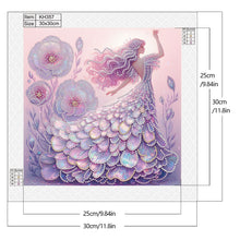 Load image into Gallery viewer, Diamond Painting - Partial Crystal - Dream Crystal Princess (30*30CM)