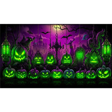 Load image into Gallery viewer, Diamond Painting - Full Round - Halloween Pumpkin Lantern (70*40CM)