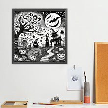 Load image into Gallery viewer, Diamond Painting - Full Round - Halloween (40*40CM)