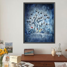 Load image into Gallery viewer, Diamond Painting - Full Round - Two-person paper airplane owl (40*50CM)