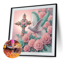 Load image into Gallery viewer, Diamond Painting - Partial Special Shaped - Cross (30*30CM)