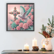 Load image into Gallery viewer, Diamond Painting - Partial Special Shaped - Cross (30*30CM)