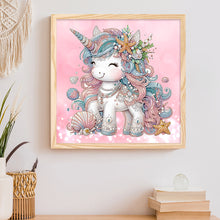 Load image into Gallery viewer, Diamond Painting - Partial Special Shaped - Unicorn (30*30CM)