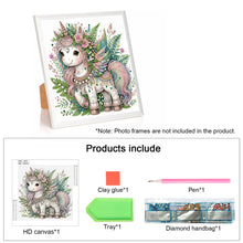 Load image into Gallery viewer, Diamond Painting - Partial Special Shaped - Unicorn (30*30CM)