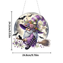 Load image into Gallery viewer, Double Sided Special Shape Butterfly Girl Diamond Painting Decor for Wall Window