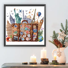 Load image into Gallery viewer, Diamond Painting - Partial Special Shaped - Travel the world (30*30CM)