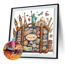 Load image into Gallery viewer, Diamond Painting - Partial Special Shaped - Travel the world (30*30CM)