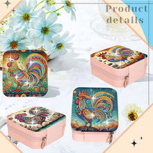 Load image into Gallery viewer, Special Shape Rooster Diamond Painting Jewelry Storage Box for Women Girls