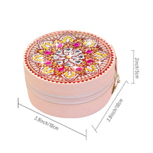 Load image into Gallery viewer, Special Shape Mandala Diamond Painting Jewelry Storage Box for Women Girls
