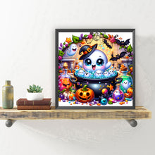 Load image into Gallery viewer, Diamond Painting - Full Round - Halloween ghost (30*30CM)