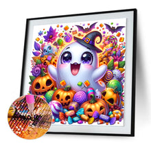 Load image into Gallery viewer, Diamond Painting - Full Round - Halloween ghost (30*30CM)
