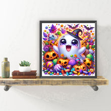 Load image into Gallery viewer, Diamond Painting - Full Round - Halloween ghost (30*30CM)