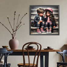 Load image into Gallery viewer, Diamond Painting - Full Round - Cute child (40*40CM)