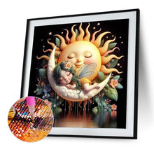 Load image into Gallery viewer, Diamond Painting - Full Round - Star and moon baby (30*30CM)