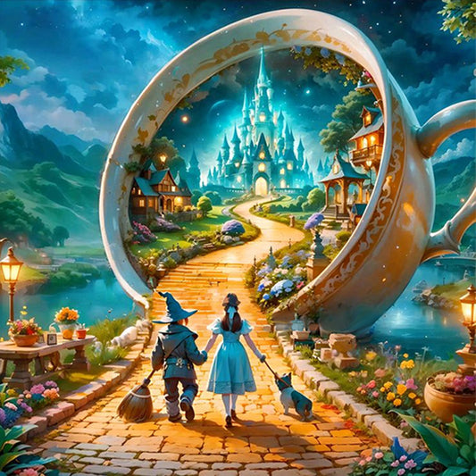 AB Diamond Painting - Full Round - The Wizard of Oz (40*40CM)