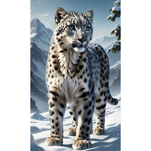 Load image into Gallery viewer, Diamond Painting - Full Round - White leopard (30*50CM)