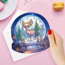 Load image into Gallery viewer, Diamond Painting Greeting Cards DIY 5D Rhinestone Arts Greetings Birthday Cards