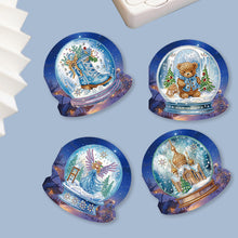 Load image into Gallery viewer, Diamond Painting Greeting Cards DIY 5D Rhinestone Arts Greetings Birthday Cards