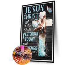 Load image into Gallery viewer, Diamond Painting - Full Round - Cross Personalized English words and pictures (40*60CM)