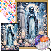 Load image into Gallery viewer, AB Diamond Painting - Full Round - Halloween ghosts and gods (40*60CM)