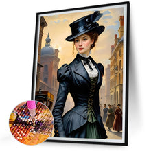 Load image into Gallery viewer, Diamond Painting - Full Round - Elegant woman (30*40CM)