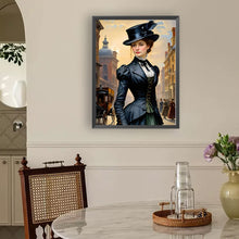 Load image into Gallery viewer, Diamond Painting - Full Round - Elegant woman (30*40CM)