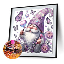 Load image into Gallery viewer, Diamond Painting - Partial Special Shaped - Flower gnome (30*30CM)