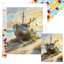 Load image into Gallery viewer, Diamond Painting - Full Square - Sailboat (30*40CM)
