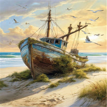 Load image into Gallery viewer, Diamond Painting - Full Square - Sailboat (30*40CM)