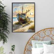 Load image into Gallery viewer, Diamond Painting - Full Square - Sailboat (30*40CM)