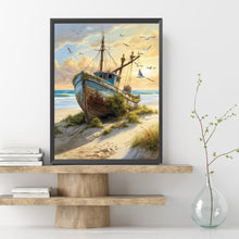 Load image into Gallery viewer, Diamond Painting - Full Square - Sailboat (30*40CM)
