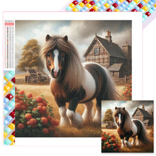 Load image into Gallery viewer, Diamond Painting - Full Square - Pony (30*30CM)