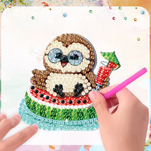 Load image into Gallery viewer, 6Pcs Diamond Painting Fridge Magnet Beach Animal Fridge Stickers for Home Decor