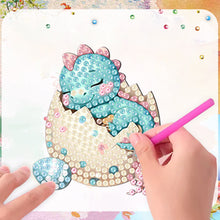 Load image into Gallery viewer, 6Pcs Diamond Painting Fridge Magnet Baby Dinosaur Fridge Stickers for Home Decor