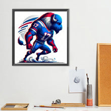 Load image into Gallery viewer, Diamond Painting - Full Round - Buffalo Bills (40*40CM)