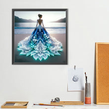 Load image into Gallery viewer, Diamond Painting - Full Round - Gorgeous skirt girl (40*40CM)